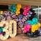 Day of the Dead Balloon Arch Garland Kit Dia De Los Muertos Party Decorations(Colorful)